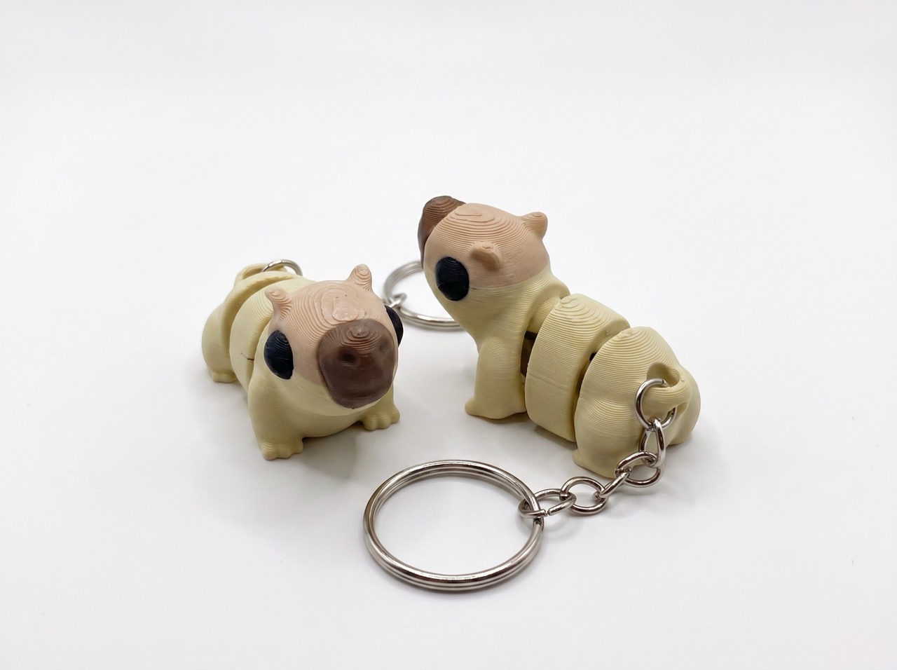 3D keychain Capybara